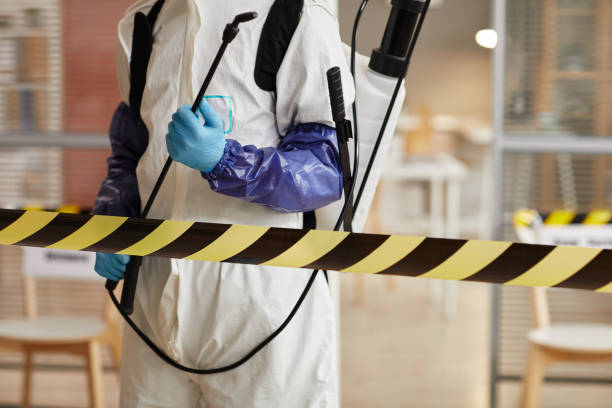Professional Biohazard Cleanup technician working in Snyder, CO